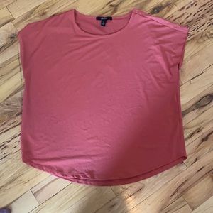 orange loose-fitting forever 21 top